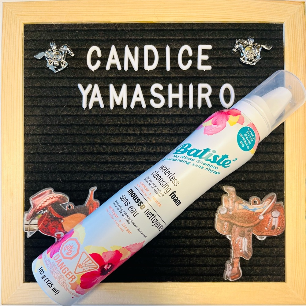 🌸 Batiste Hibiscus Waterless Cleansing Foam.  Used once 🌸